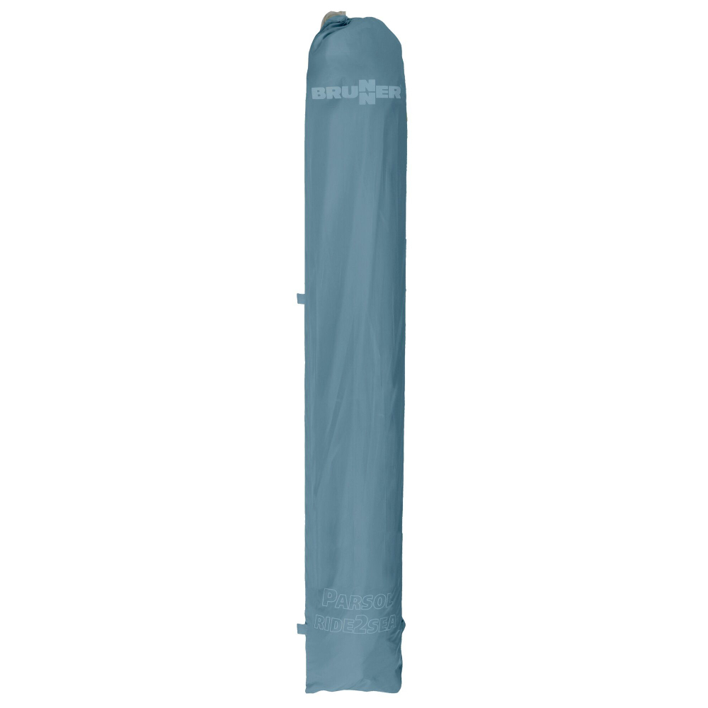 Brunner Sonnenschirm Sun Parsol farblich sortiert grau/ blau
