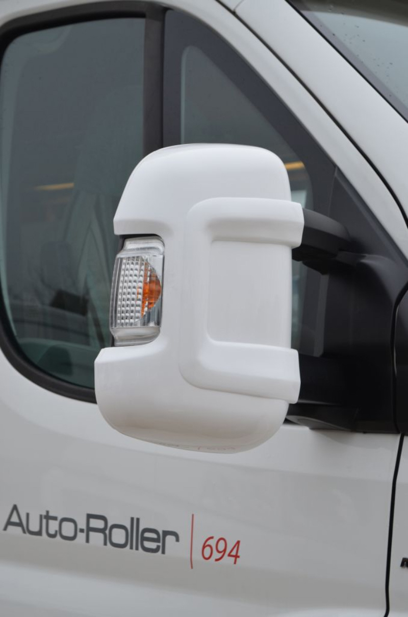 Milenco Spiegelschutz weiß für Fiat Ducato ab 2007