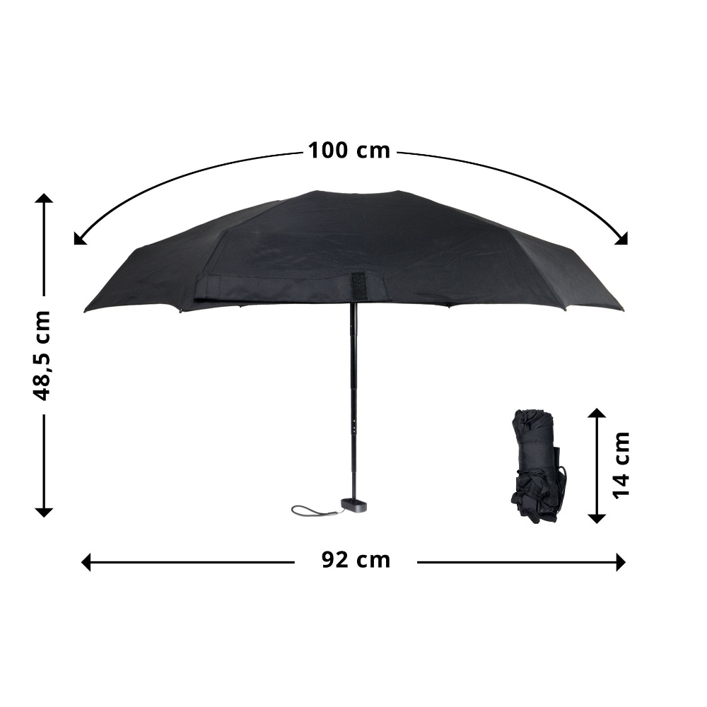 Origin Outdoors Regenschirm Piko Sustain schwarz