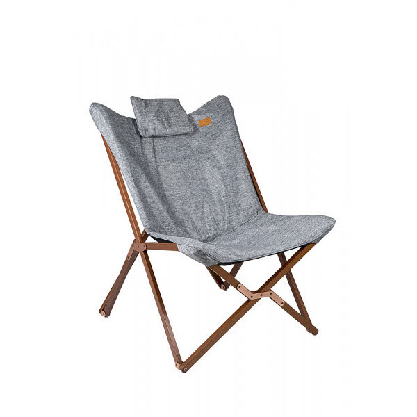 bo-camp Relaxstuhl Bloomsbury grau