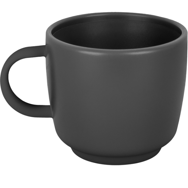 Brunner Henkelbecher Cappuccino Dolomit  Farbe grau