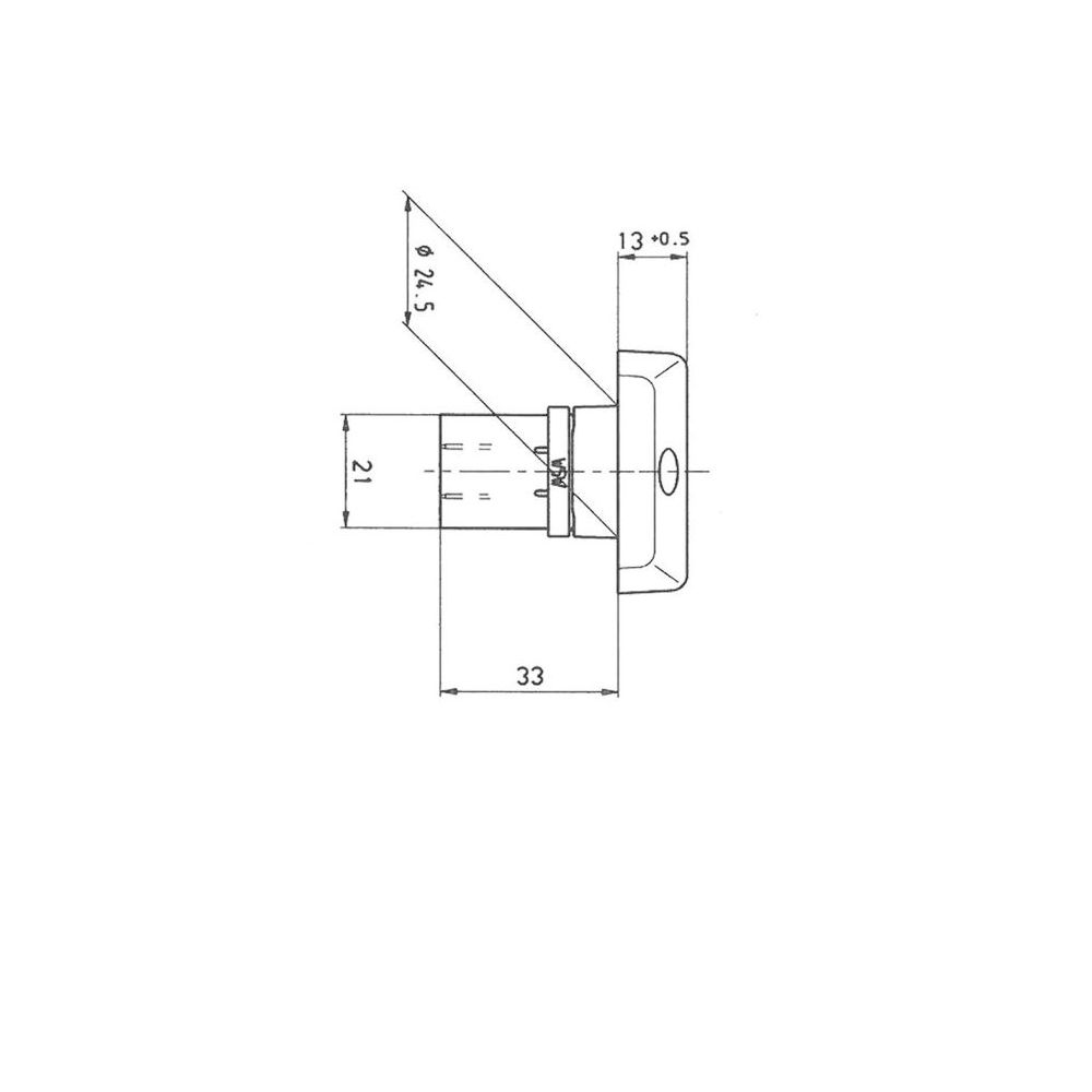 Jokon Seitenmarkierungsleuchte SMLR 1006, Einbau