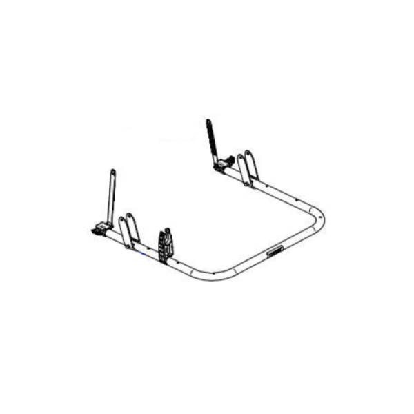 Thule Schienenbügel silber f. Fahrradträger Esse (Nr. 1500603212)