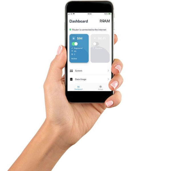 Maxview LTE/WiFi-Antenne RoamX anthrazit