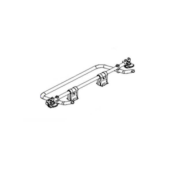 Thule Schienenbügel-Träger Caravan Superb XT SV, schwarz (Nr. 1500603225)