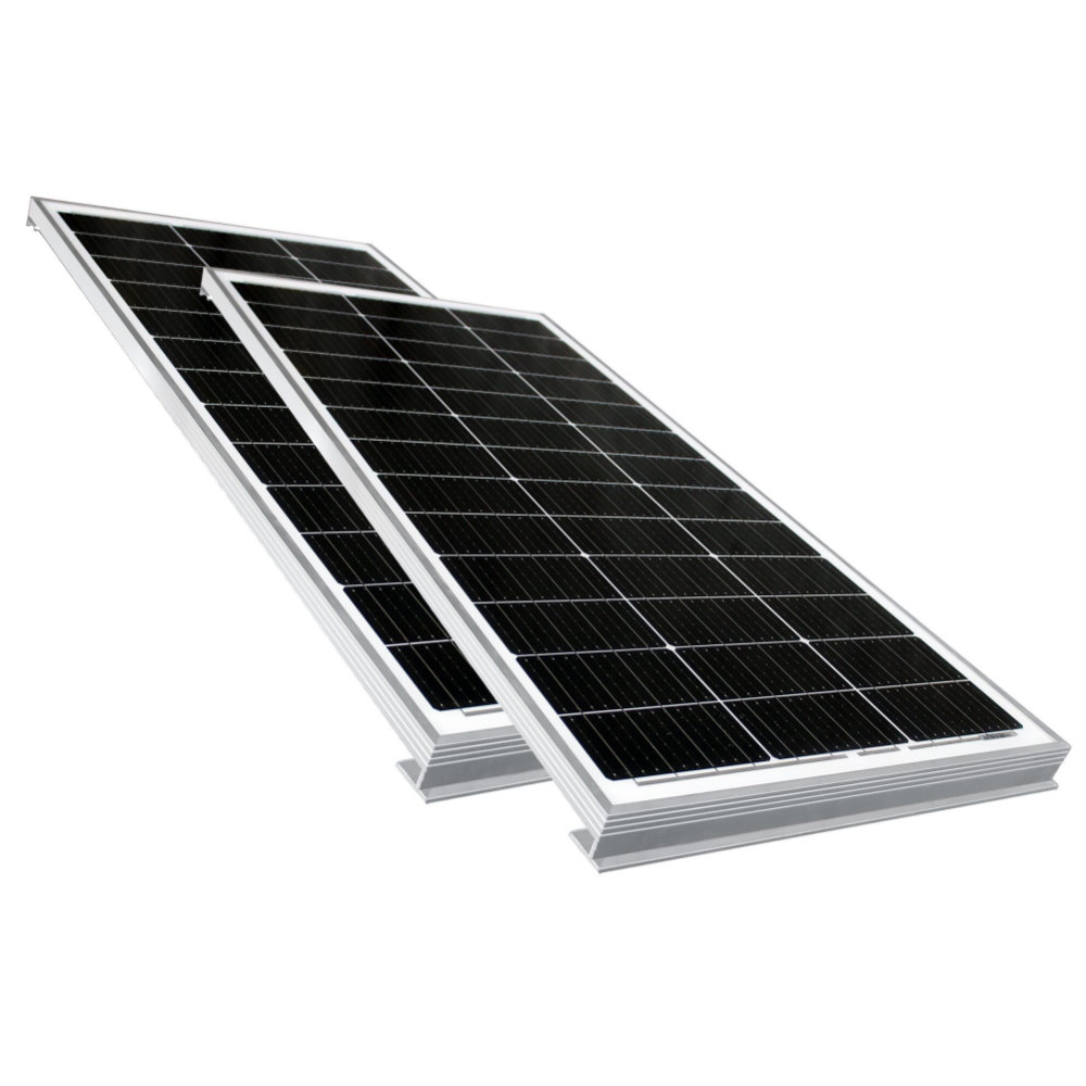 Alden HIGH POWER Solarset Easy Mount3  2x120 Watt + Solarregler I-Boost MPP 370