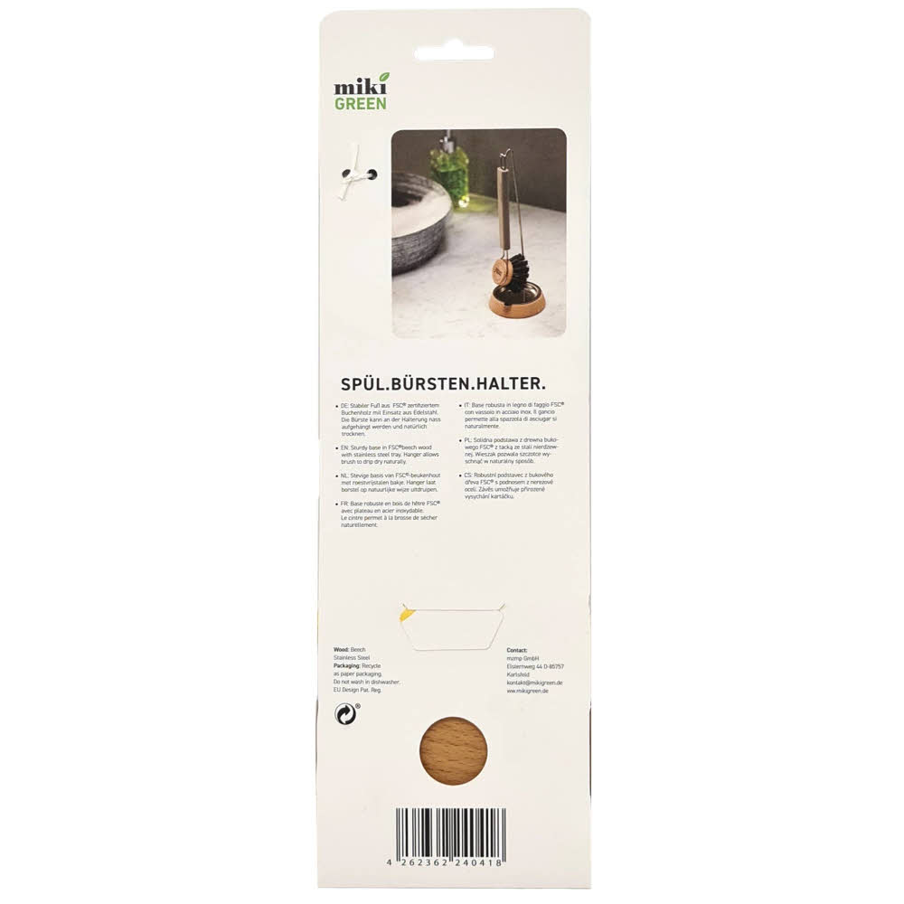 mikiGREEN Spülbürstenhalter
