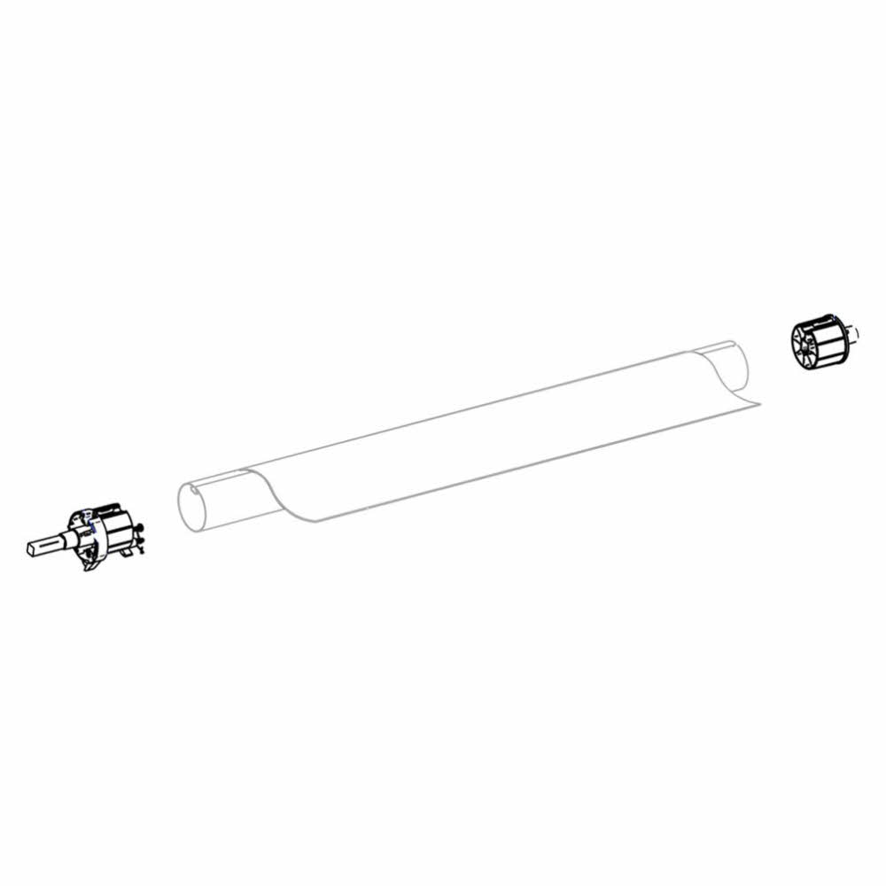 Tuchrollenendkappen, Satz Thule-Omnistor 9200  (Nr. 1500602499)