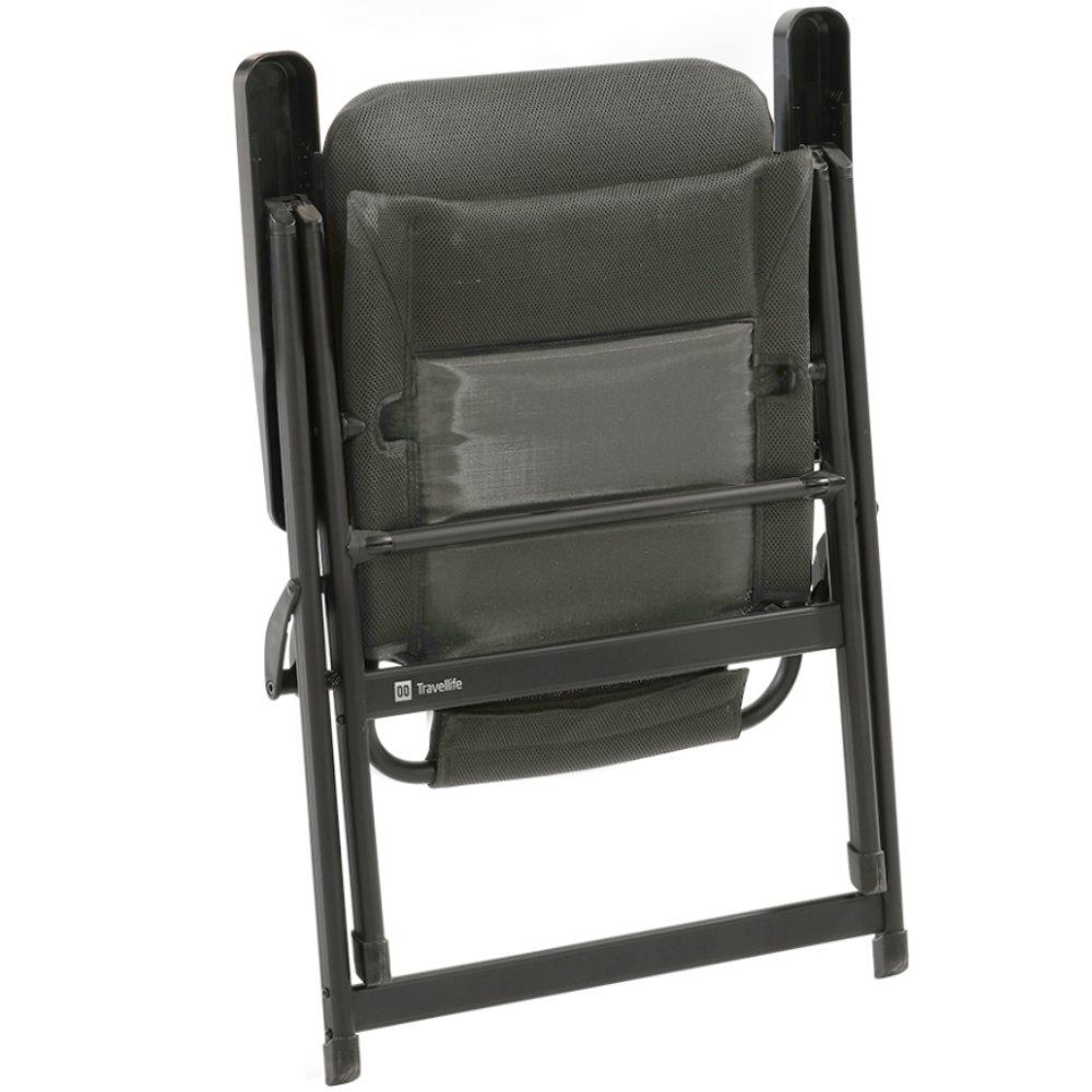 Travellife Klappsessel Barletta Comfort M, dark grey