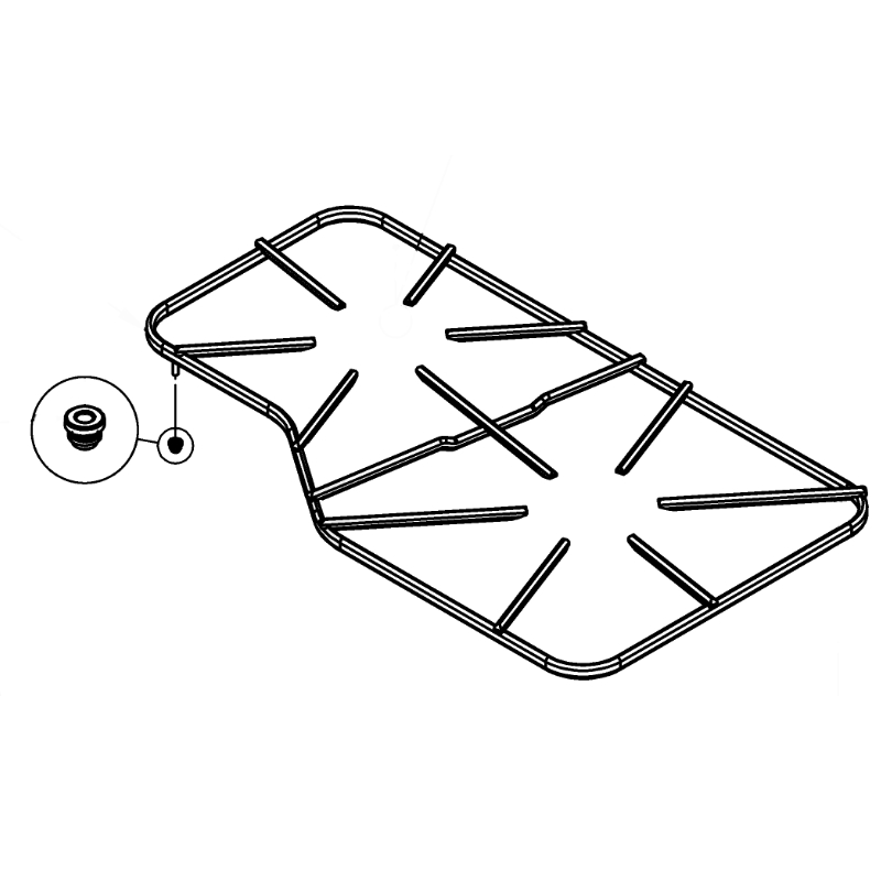 Dometic Haltestopfen für Kocher CVC / CVH