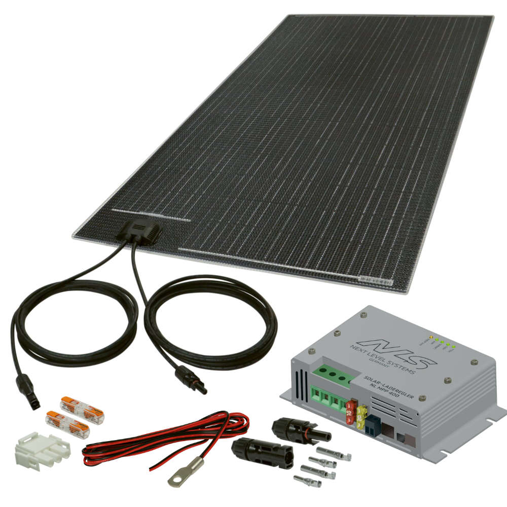 NLS Solar-Komplettanlage FLAT TYPE-SYSTEM