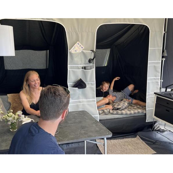 Camp-let Schlafkabine dunkelgrau für Boden (rechts)