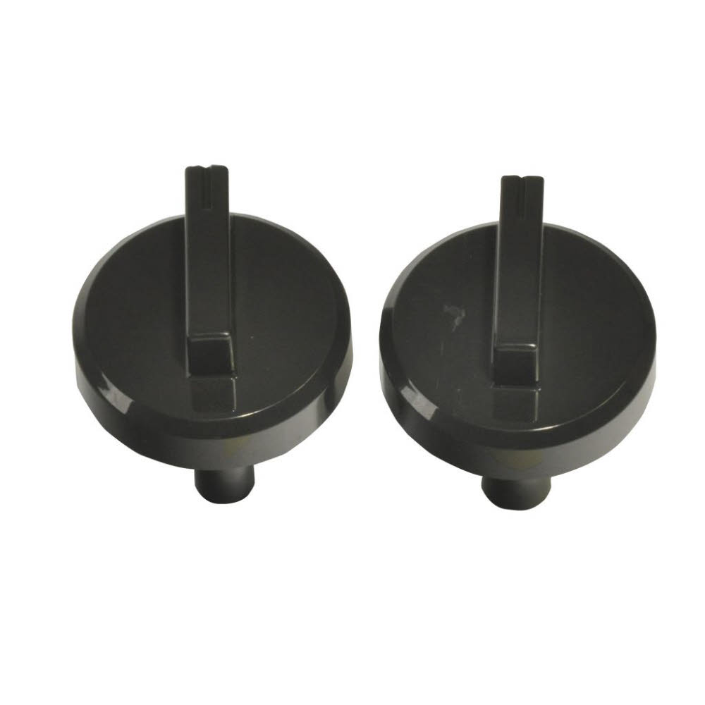 Dometic Kühlschrank Drehknöpfe Wahlschalter, schwarz, 2 Stück (Nr. 241235064)