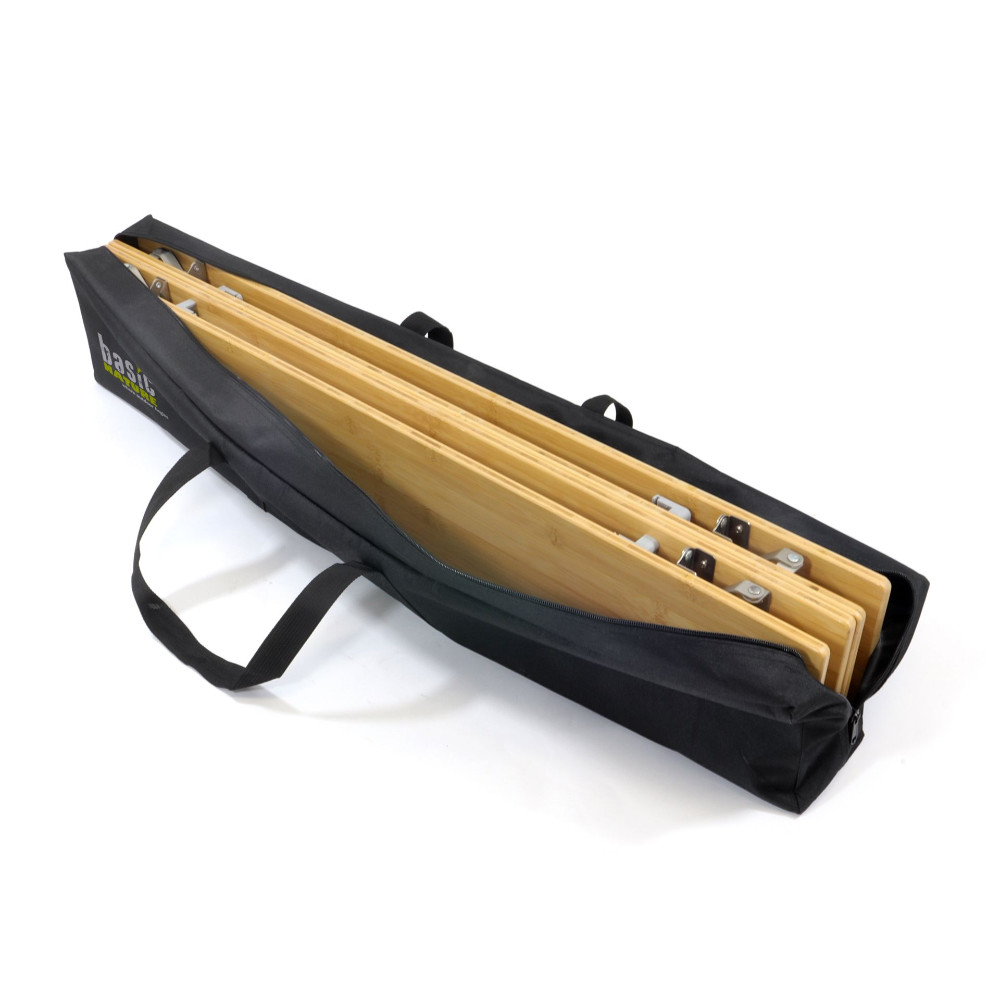 BasicNature Falttisch Bambus 100 x 65 cm