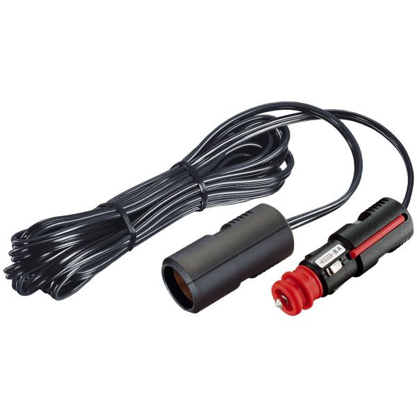 Procar Verlängerungskabel 4 m Flachleitung, 12 /24 Volt