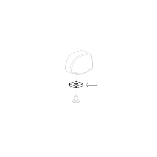 Thule Beilagscheibe Endkappe für Querträger Ducato (Nr. 1500050845)