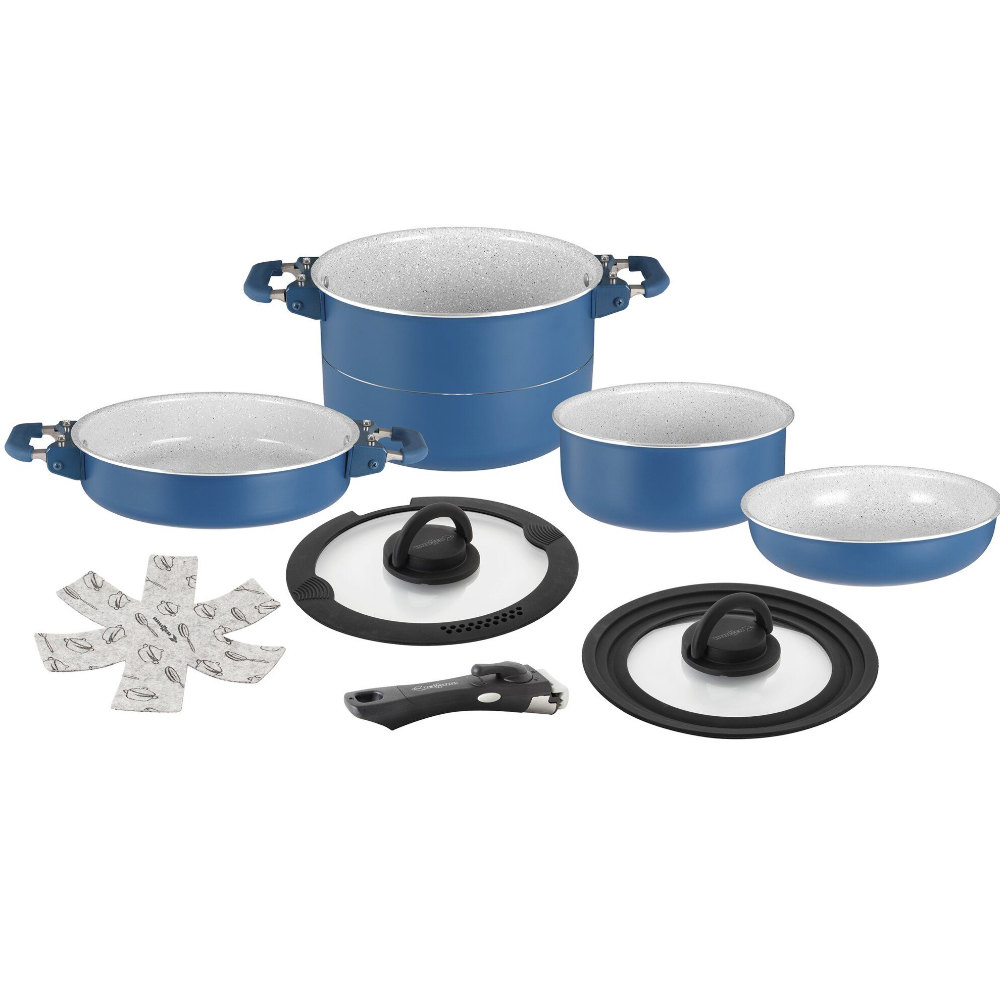 Brunner Kochtopf-Set Carezza Magnetogrip 7+1, ø 24 cm