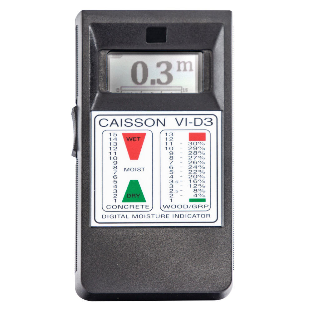 Caisson VI-D3 Feuchtigkeits-Prüfgerät mit digitaler Anzeige