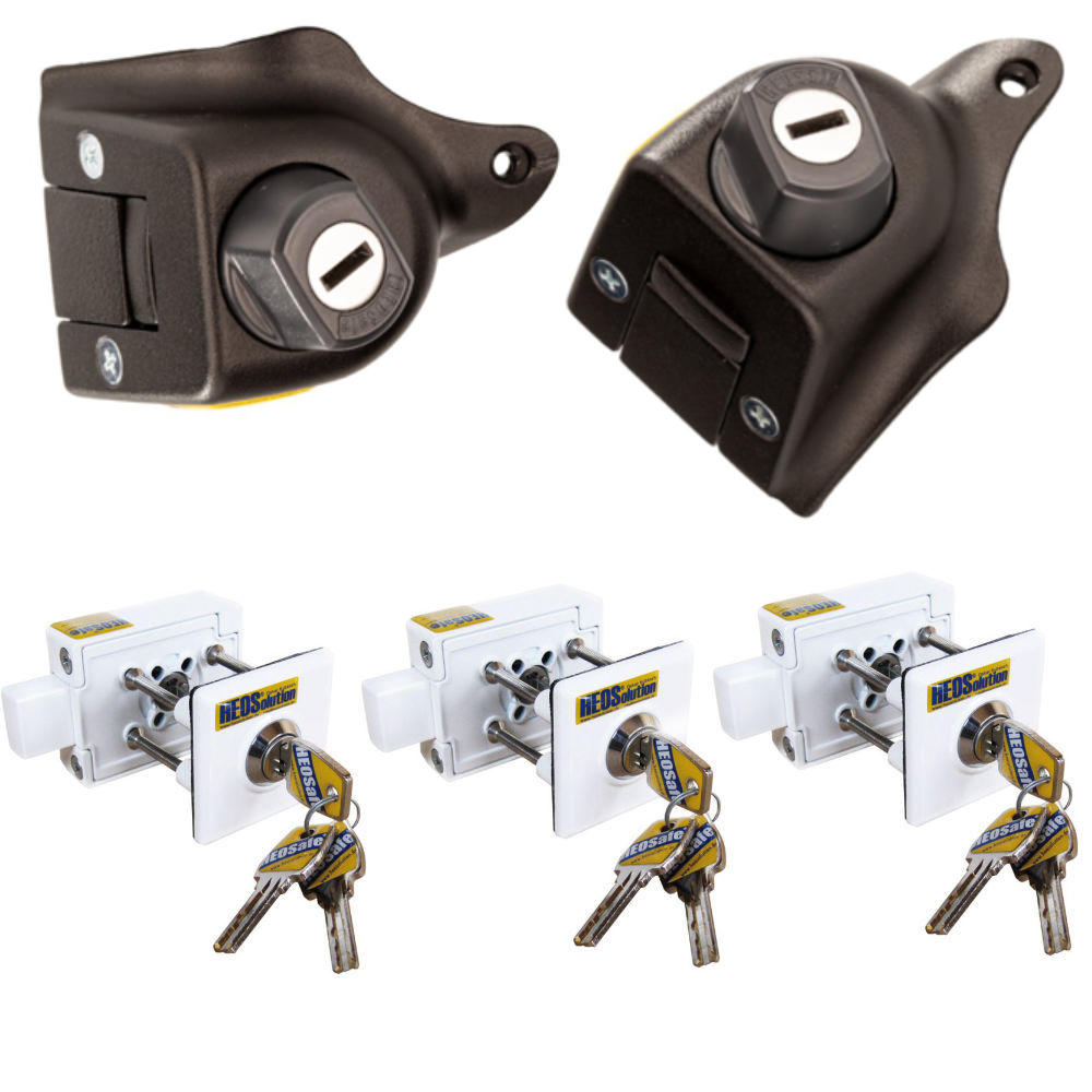 HeoSystem Set - 1x 12856 / 3x 1958 für Fiat Ducato 2021-... nach Facelift weiß