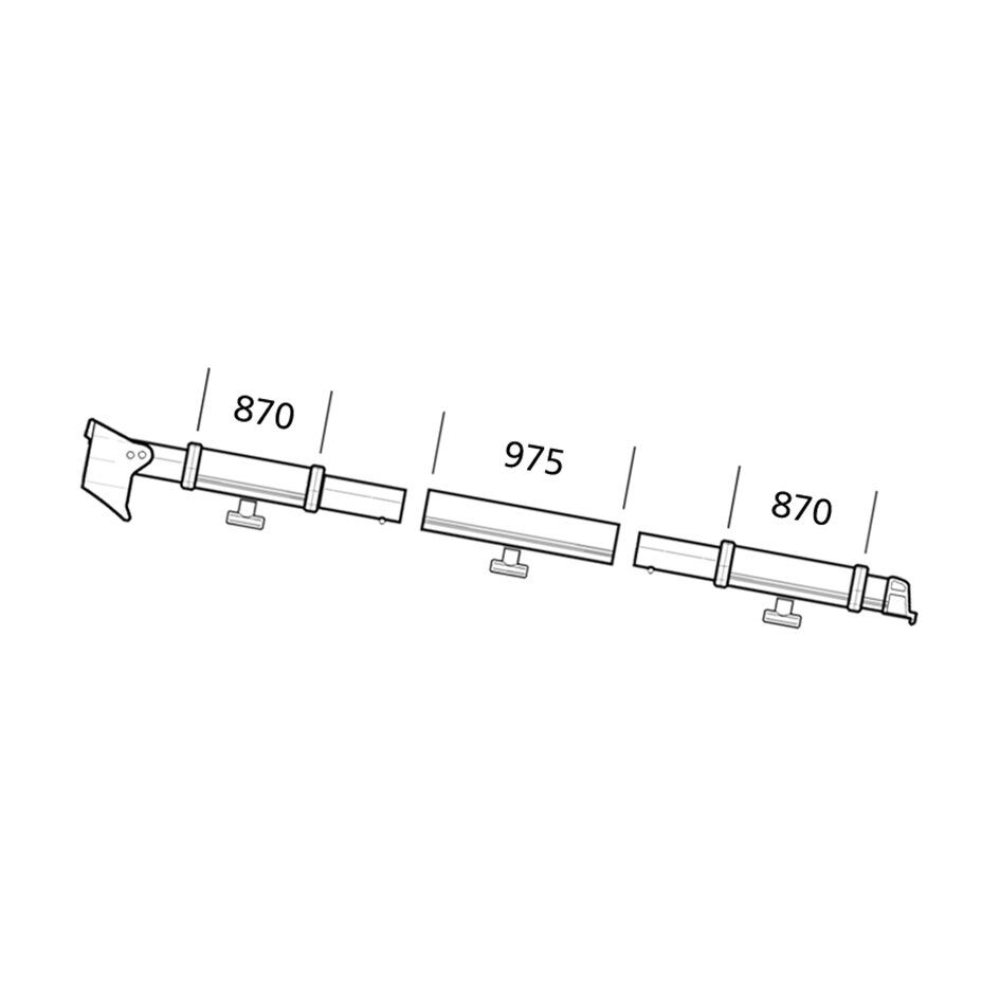 Thule Klemmprofil zu Residence/Panorama, Serie 9