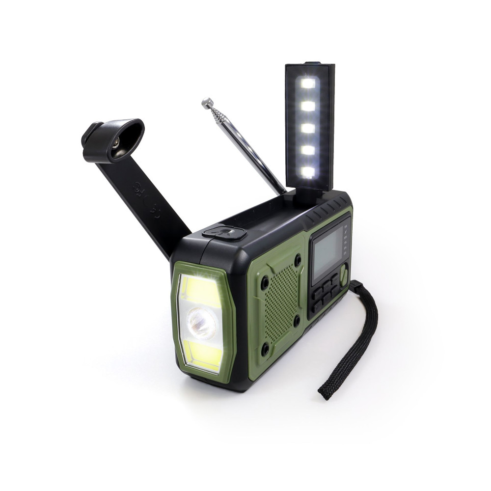 Origin Outdoors Kurbelradio Multi grün 4000 mAh
