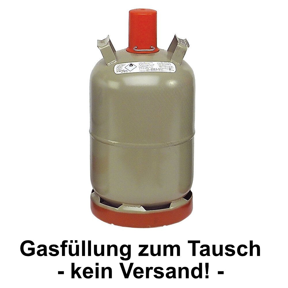 Gasfüllung 11 kg Stahl Gasflasche -nur Click&Collect