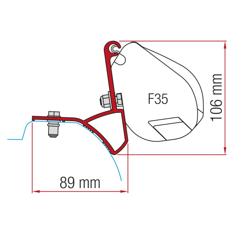 Fiamma Kit F35 Pro - Renault Trafic ab 2015