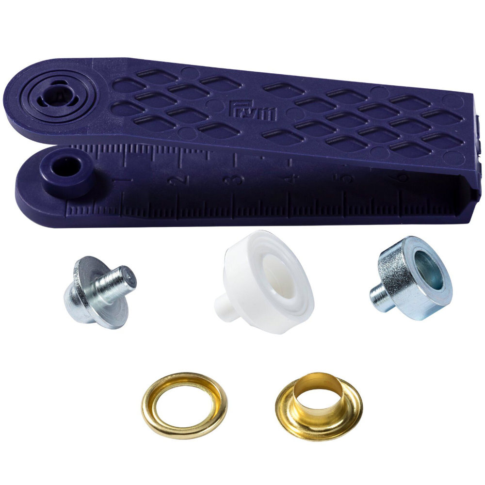 Prym Ösen mit Scheiben 14 mm, 10 Stück