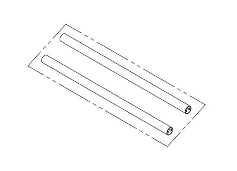 Thule Rahmenverbindung Omnistep 12V double 500 alu (Nr. 1500601432)