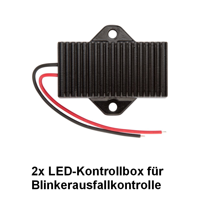 Dimatec LED Heckleuchten Ersatz Kit - 6 Leuchten, Durchmesser 95 mm