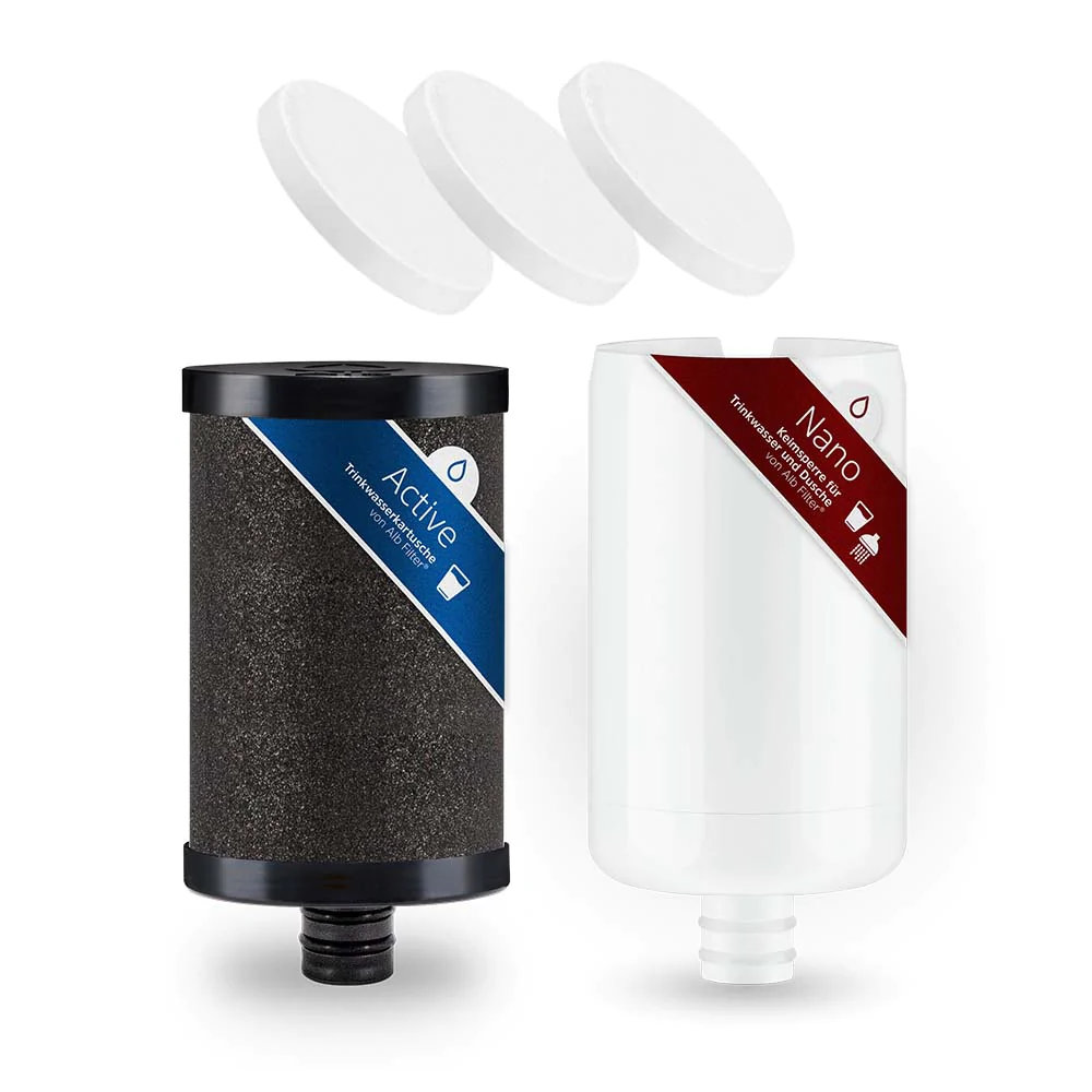 Alb Filter Fusion Active+Nano Ersatzkartuschen, inkl. 3 Protect Wechselpads