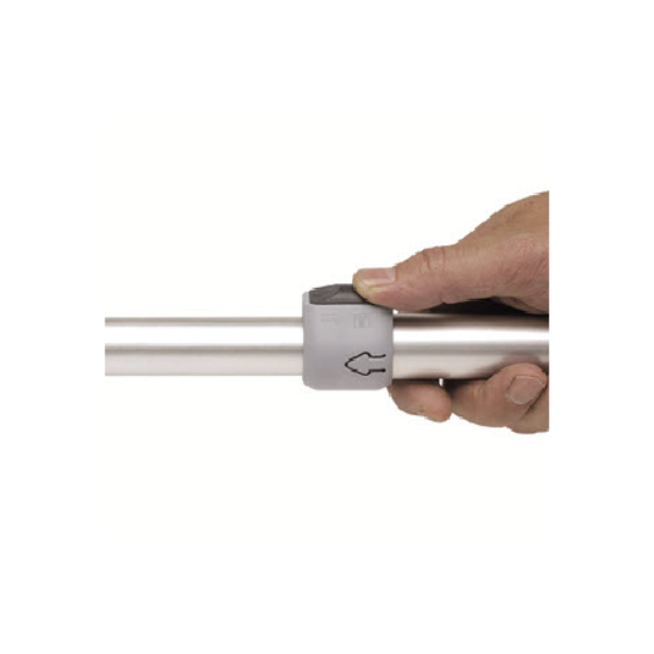 Easy System Stab 2-teilig 22+19 mm Alu / 120-200 cm