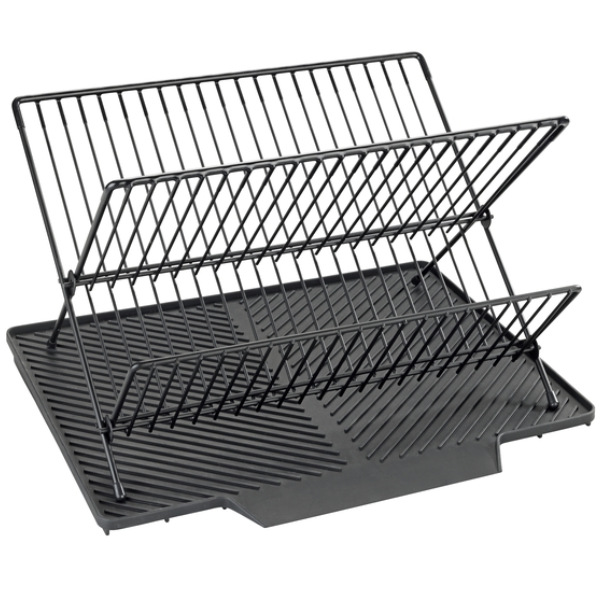 Maximex Abtropfmatte Nelia mit Gestell, schwarz