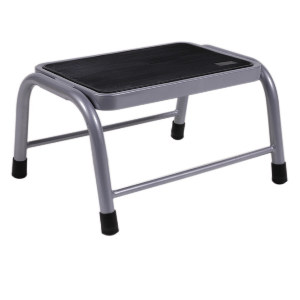 Carbest Einzeltrittstufe Stahl, Höhe 25 cm, belastbar bis 150 kg