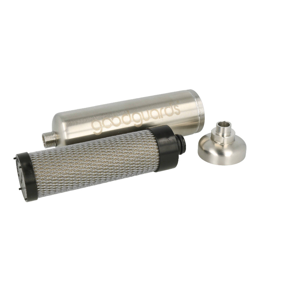 goodguards Wasserfilter Reinguard Edelstahl-Aktivkohlefilter
