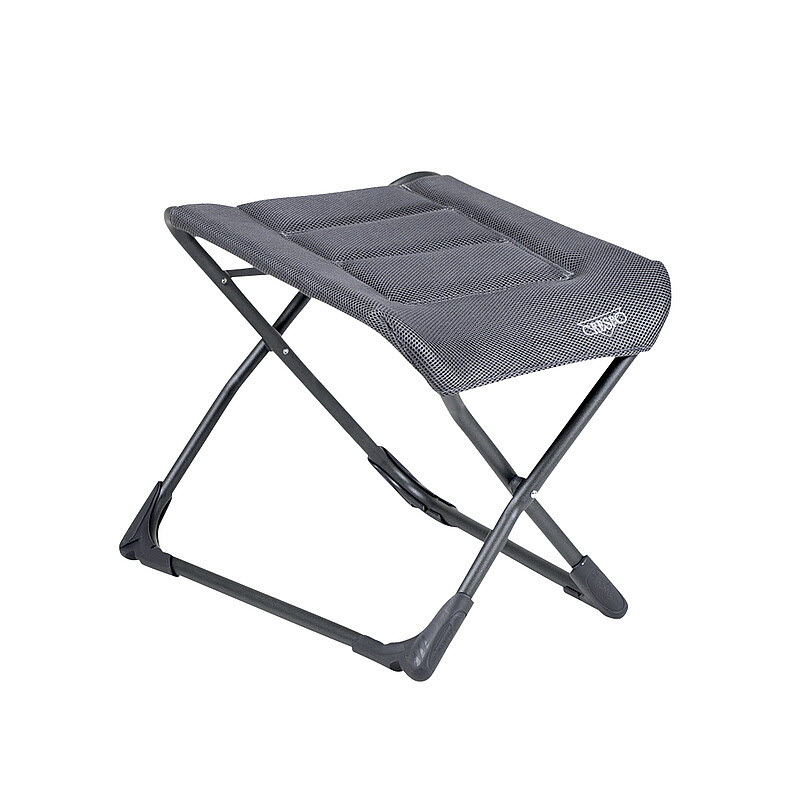 Crespo Fußauflage Air Deluxe freistehend gepolstert, grau