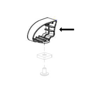 Thule Endkappe rechts für Querträger Ducato (Nr. 1500050844)