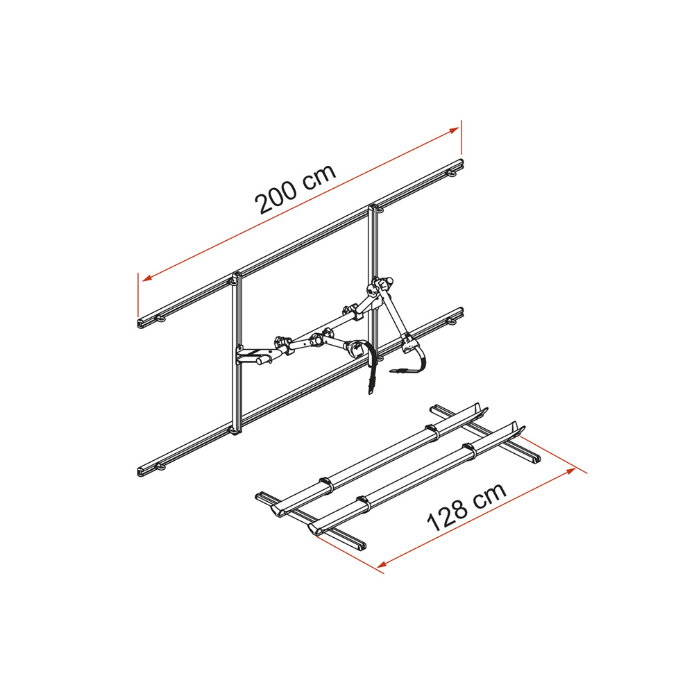 Fiamma Ordnungssystem Garage Pack Plus