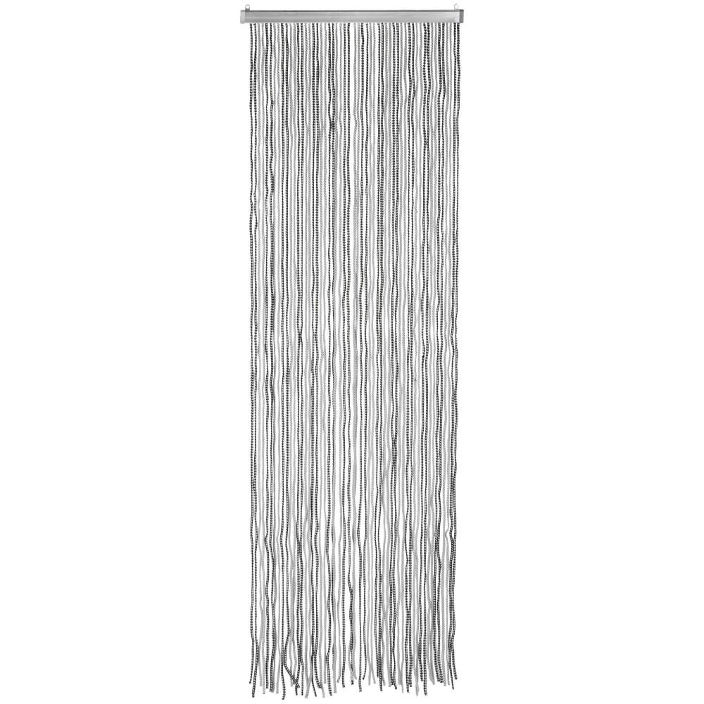 Türvorhang Korda anthrazit/silber
