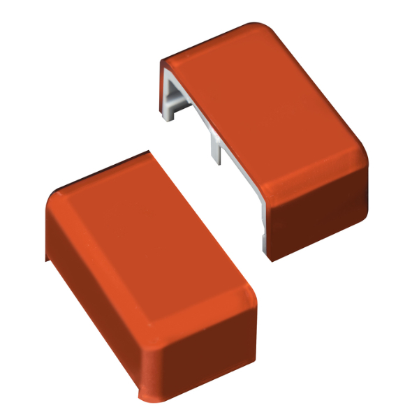 Jokon Abdeckkappen für Serie L 250, Farbe rot, 2 Stück