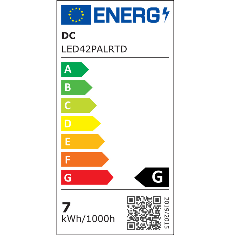 David LED-Aufbauleuchte 42er SMD mit Dimmschalter, chrom