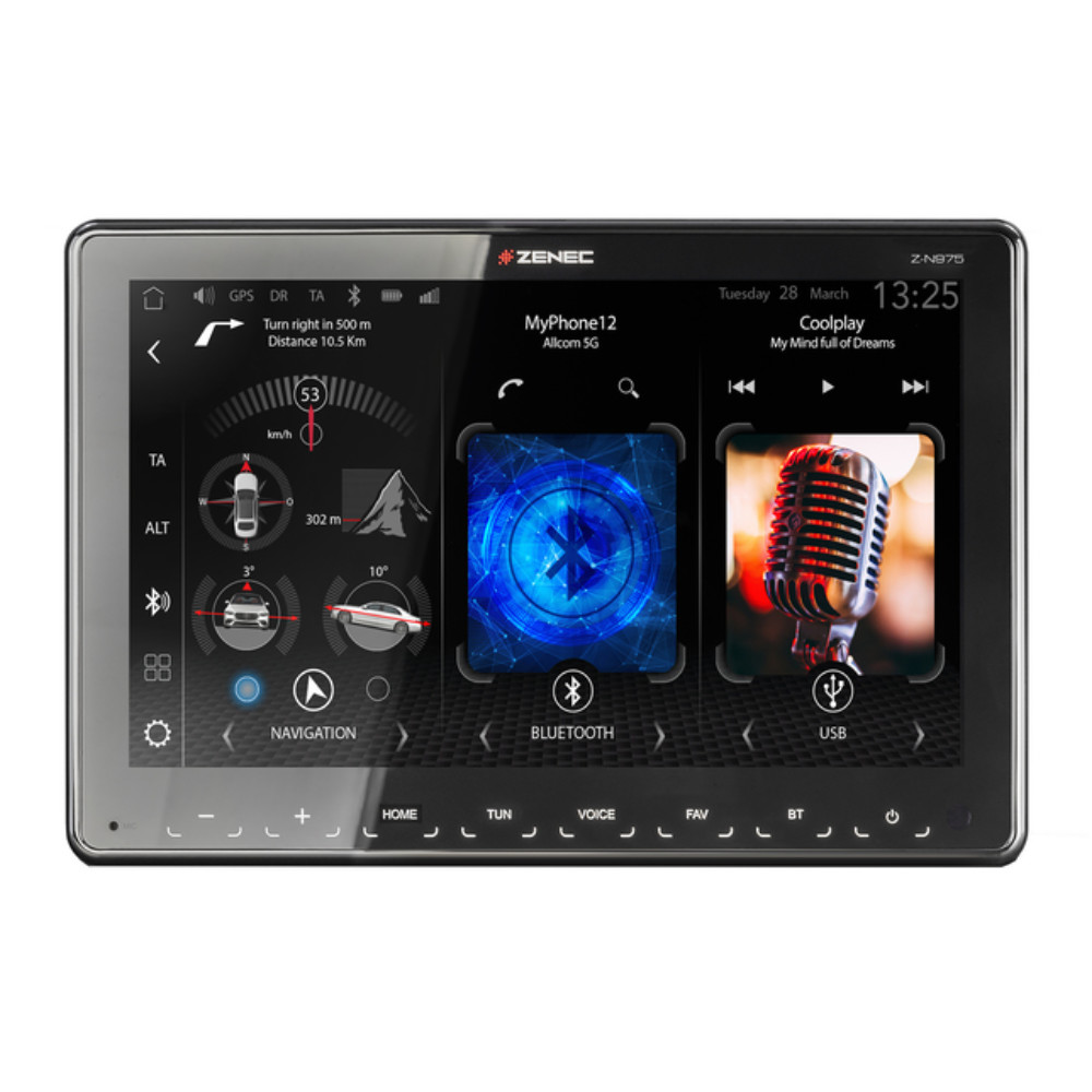 Zenec Infotainer Z-N975 1-DIN, 9 Zoll Display