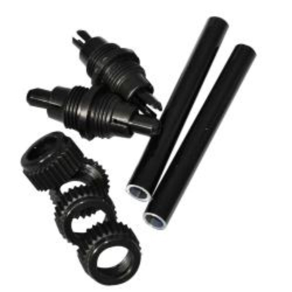 EMUK Rohrverlängerung für Emuk Spiegelhalter, 10 cm - 2er Set
