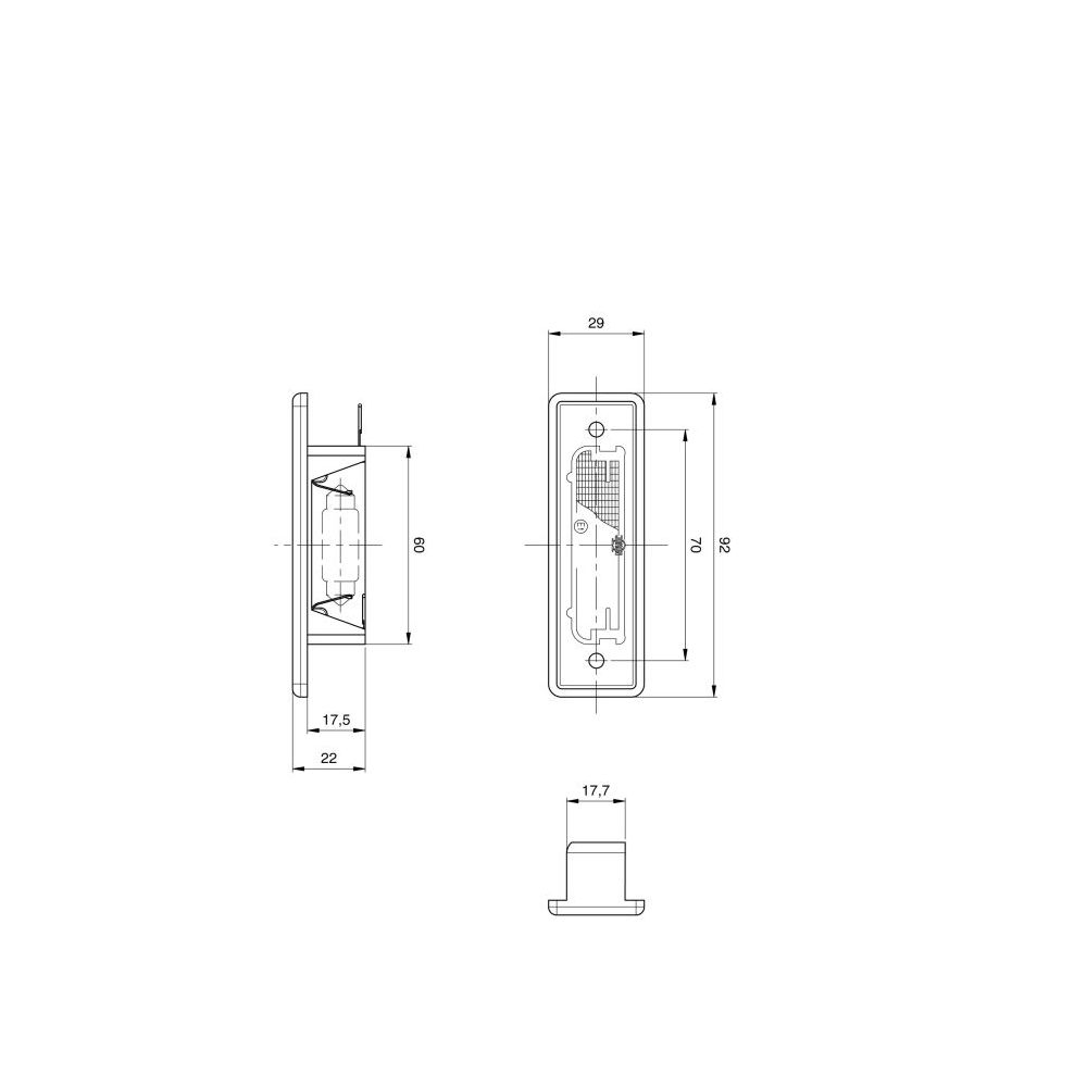 Jokon Kennzeichenleuchte K 570 L