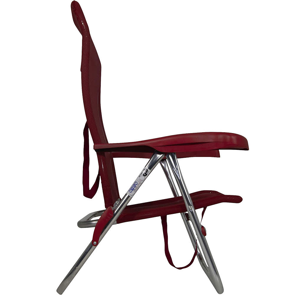 Crespo Strandstuhl Beach Chair rot