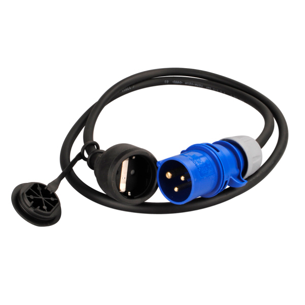 Weingärtner Adapterkabel 1,5 m CEE-Stecker