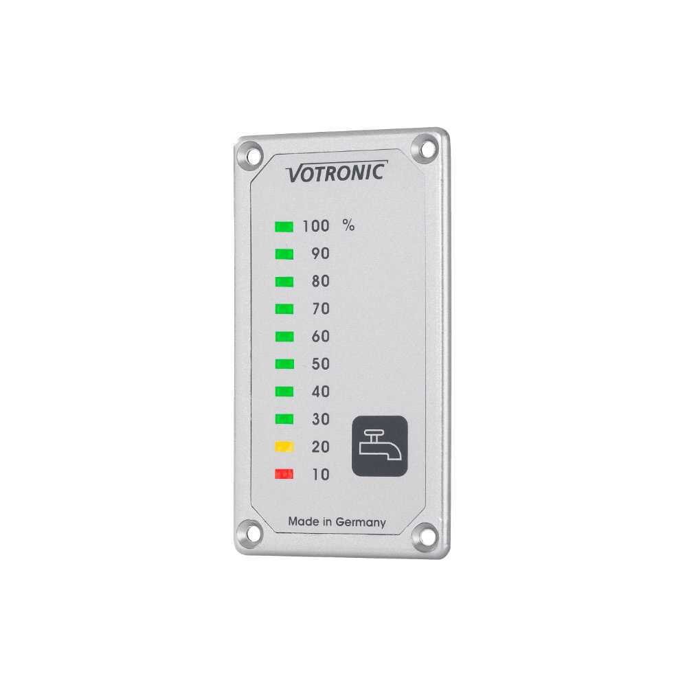 Votronic Frischwasser-Tankanzeige 12V/24V,ohne Sensoren