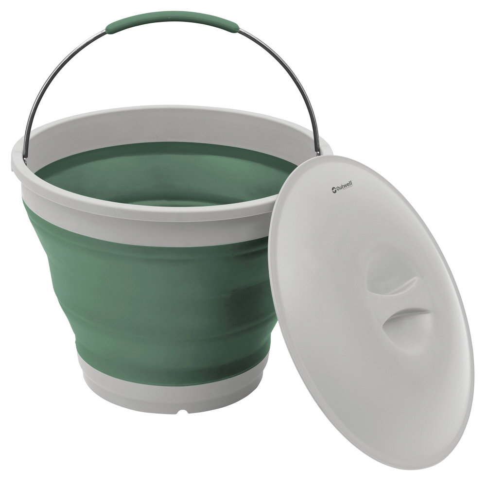 Outwell Collaps Falteimer 7,5 l dunkelgrün