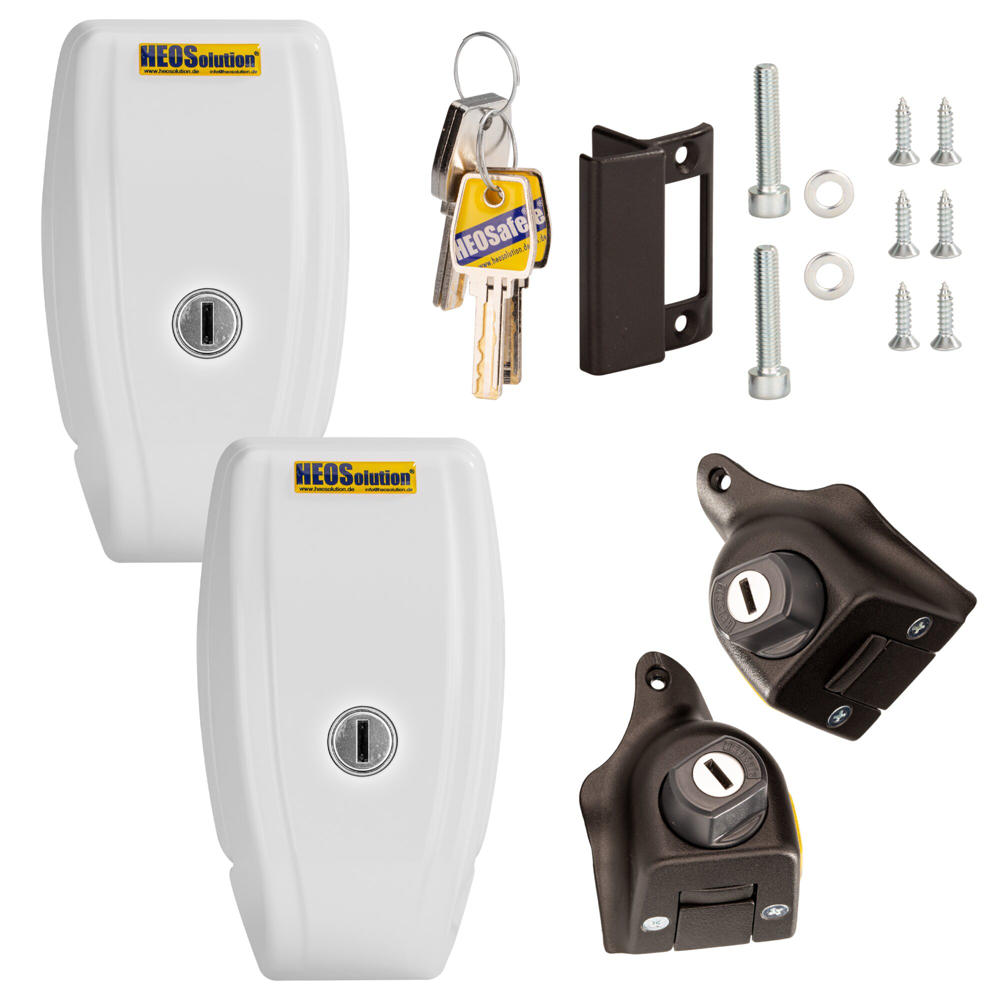 HEOSafe Van Security Paket Fiat Ducato ab 2021-... nach Facelift, weiß