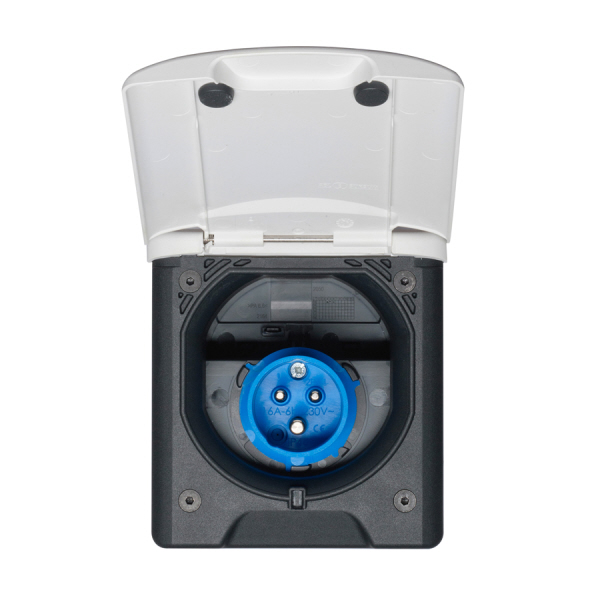 ABL Einspeisungsstecker 13 CEE17 weiss